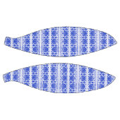 Grieks Mediterraan Arabesk patroon blauw Basketbal (Panelen)