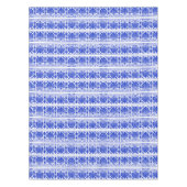 Grieks Mediterraan Arabesk patroon blauw Tafelkleed (Voorkant)