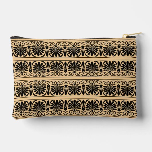Grieks Mediterraan Arabesk patroon bruin Etui (Achterkant)