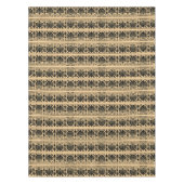 Grieks Mediterraan Arabesk patroon bruin Tafelkleed (Voorkant)