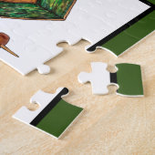 Grieks mediterraan voedselrestaurant Griekse diner Legpuzzel (Zijkant)