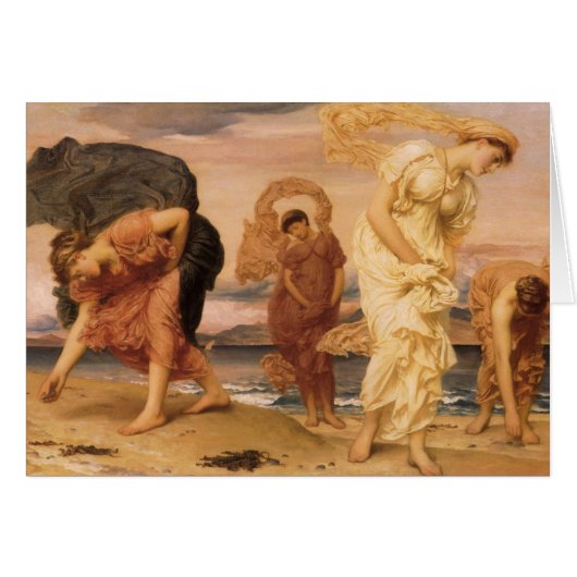 Grieks meisje haalt keibellen op door Lord Leighto (Voorkant Horizontaal)