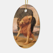 Grieks meisje haalt keibellen op door Lord Leighto Keramisch Ornament (Links)