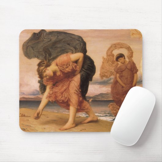 Grieks meisje haalt keibellen op door Lord Leighto Muismat (Met muis)