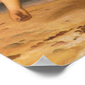 Grieks meisje haalt keibellen op door Lord Leighto Poster (Hoek)