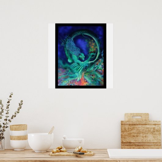 Grieks Mevrouw Poster (Keuken)