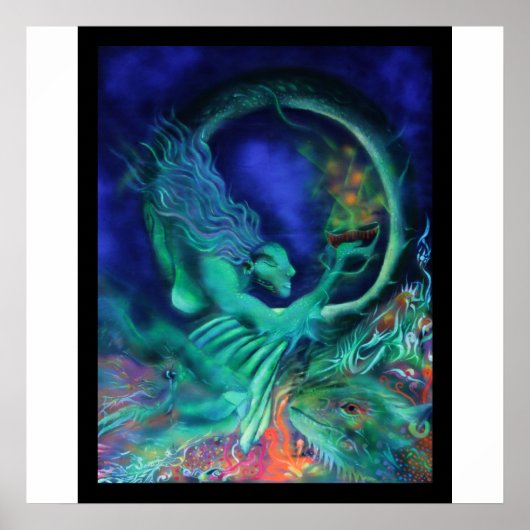 Grieks Mevrouw Poster (Voorkant)