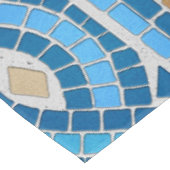 Grieks mozaïektegel tafelkleed (Gekanteld)