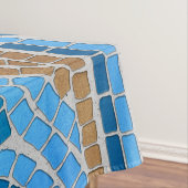 Grieks mozaïektegel tafelkleed (Voorbeeld)