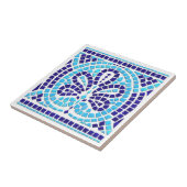 Grieks mozaïektegel tegeltje (Zijkant)