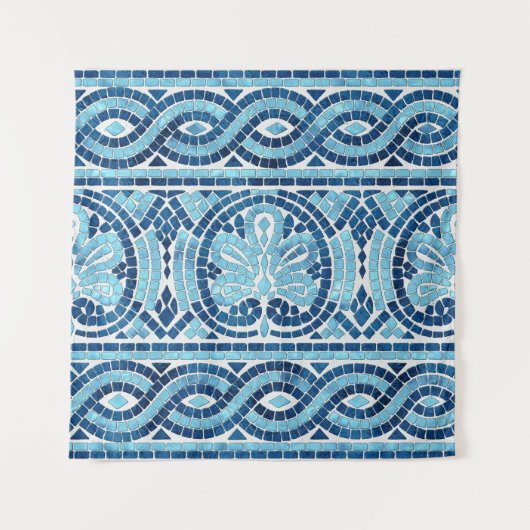 Grieks mozaïektegel wandkleed (Voorkant)