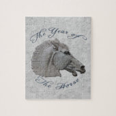Grieks mythologisch jaar van het paard legpuzzel (Verticaal)