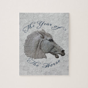 Grieks mythologisch jaar van het paard legpuzzel