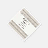 Grieks "Napkin" met stenen elementen Servet (Hoek)