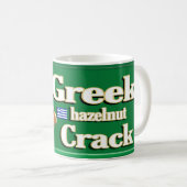 Grieks Nieuwigheid, Grappig, Humor, Sarcasme, Prod Koffiemok (Voorkant rechts)