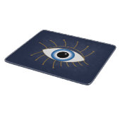 Grieks ogen met blauw wit goud snijplank (Hoek)