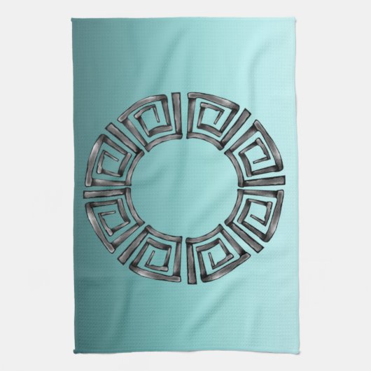 Grieks ontwerp theedoek (Verticaal)