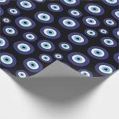 Grieks Oogpatroon Cadeaupapier (Hoek)