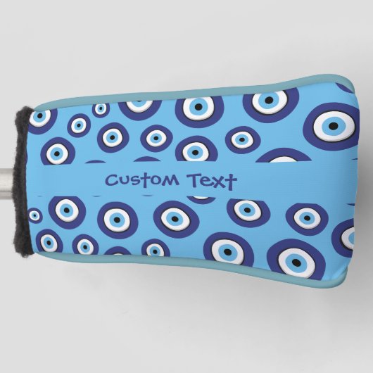 Grieks Oogpatroon Golfheadcover (Voorkant)