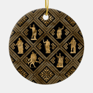 Grieks ornament en Meander Key