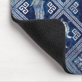 Grieks ornament en Meander Key Muismat (Hoek)