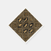 Grieks ornament en Meander Key Servet (Hoek)