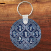 Grieks ornament en Meander Key Sleutelhanger (Voorkant)