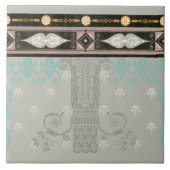 Grieks Ornament Frieze Pattern Tegeltje (Voorkant)