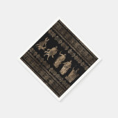 Grieks ornament van de Diersteden en de Meander Servet (Hoek)