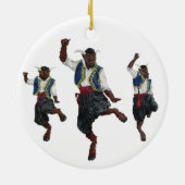 Grieks Ornament van de minotauriërs van de Dans (Achterkant)