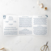 Grieks-orthodox drievoudig trouwprogramma drieluik aankondiging (Binnen)