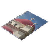 Grieks-orthodox klooster notitieboek (Linkerzijde)