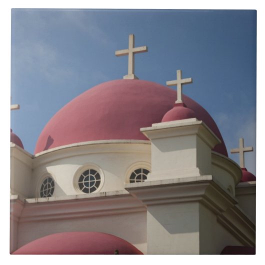 Grieks-orthodox klooster tegeltje (Voorkant)