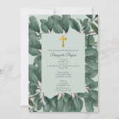 Grieks-orthodoxe doop groen kaart (Voorkant)