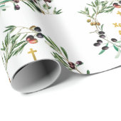 Grieks Orthodoxe dyngans sms'en Olijfbijkantoren Cadeaupapier (Rol Hoek)