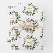 Grieks Orthodoxe dyngans sms'en Olijfbijkantoren Inpakpapier Vel (In situ)