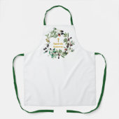 Grieks Orthodoxe dyngans sms'en Olijfbijkantoren Schort (Voorkant)