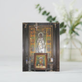 Grieks-orthodoxe godsdienstige icoon van een Sint Briefkaart (Staand voorkant)