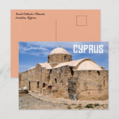 Grieks-Orthodoxe Kerk Kouklia Cyprus Briefkaart (Voorkant / Achterkant)