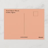 Grieks-Orthodoxe Kerk Kouklia Cyprus Briefkaart (Achterkant)