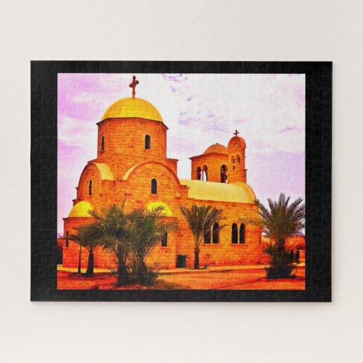 Grieks-orthodoxe kerk legpuzzel (Horizontaal)