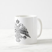 Grieks-orthodoxe kerkvlag Mount Athos Koffiemok (Voorkant rechts)