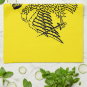 Grieks-orthodoxe kerkvlag Mount Athos religieus Theedoek (Gevouwen)