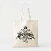 Grieks-orthodoxe kerkvlag Mount Athos Tote Bag (Voorkant)