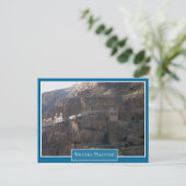 Grieks-orthodoxe klooster in Jericho, Palestina Briefkaart (Staand voorkant)