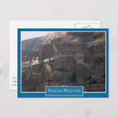 Grieks-orthodoxe klooster in Jericho, Palestina Briefkaart (Voorkant / Achterkant)