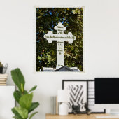 Grieks-orthodoxe kruis poster (Thuiskantoor)