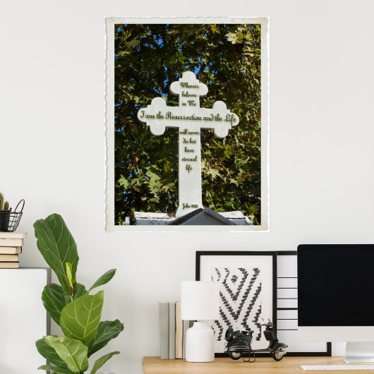 Grieks-orthodoxe kruis poster (Thuiskantoor)