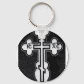 Grieks-orthodoxe kruis sleutelhanger (Voorkant)