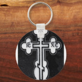 Grieks-orthodoxe kruis sleutelhanger (Voorkant)